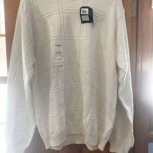 Izod White Mens Sweater Size XXL